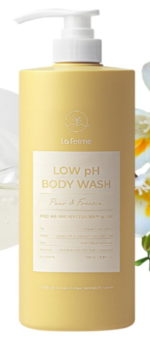laferme Low pH balanced Gentle Korean Body Wash with Natural & Organic Ingredients, Hypoallergenic for Sensitive Skin, Moisturizing & Hydrating for Dry Skin, For Women & Men