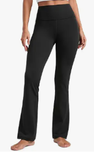 CRZ YOGA Butterluxe Flare Leggings 29"/30.5"/32"/33.5" - High Waist Bootcut Wide Leg Lounge Women's Yoga Pants with Pocket